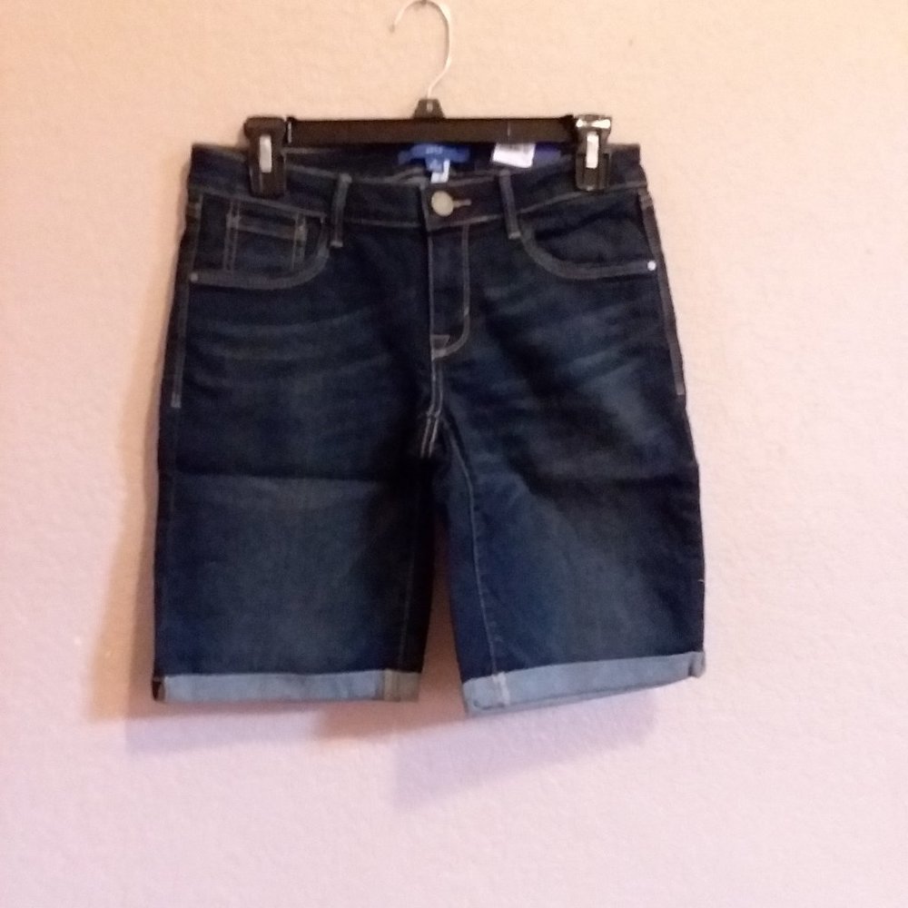 Denim Bermuda shorts
